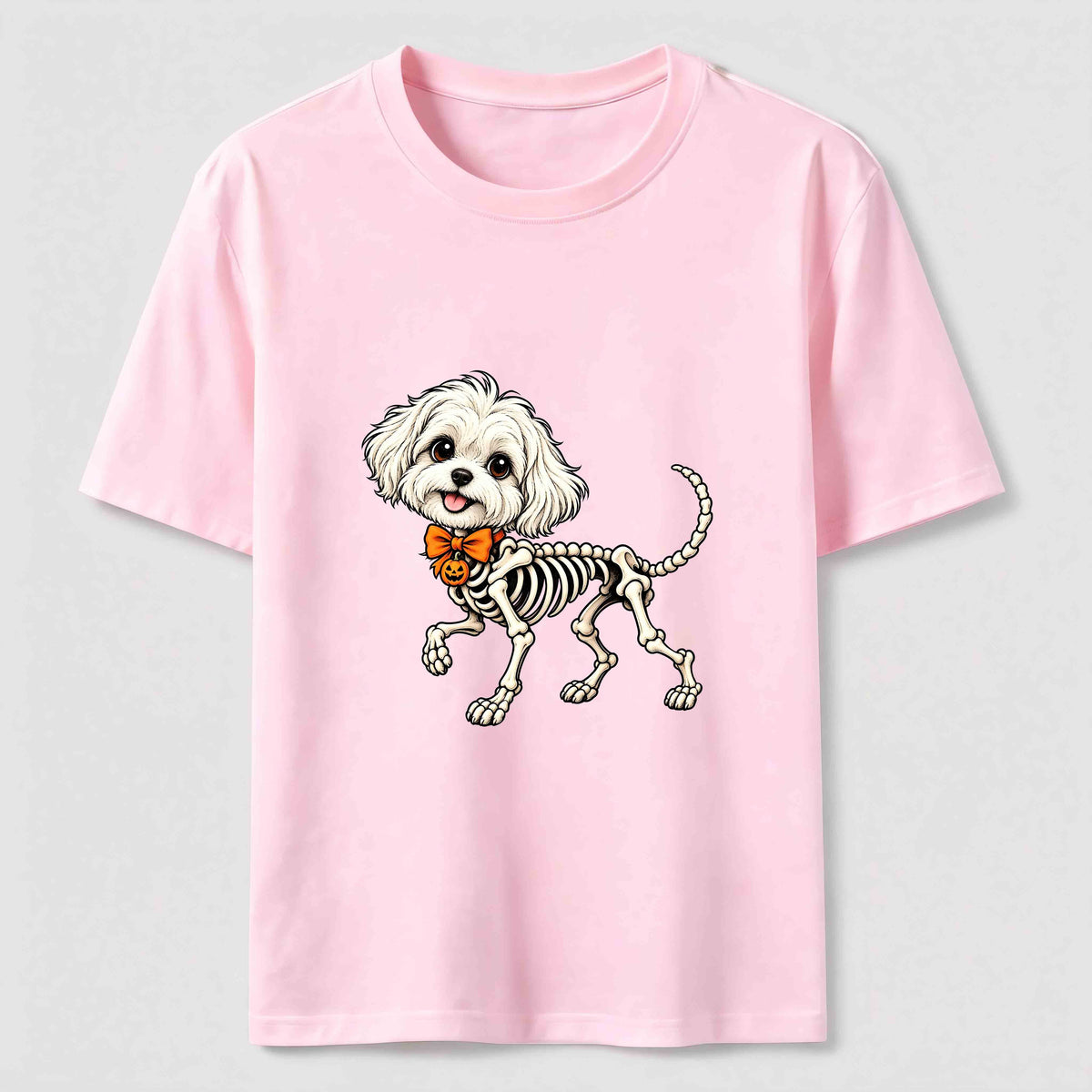 Halloween Skeleton Dog Classic T-Shirt