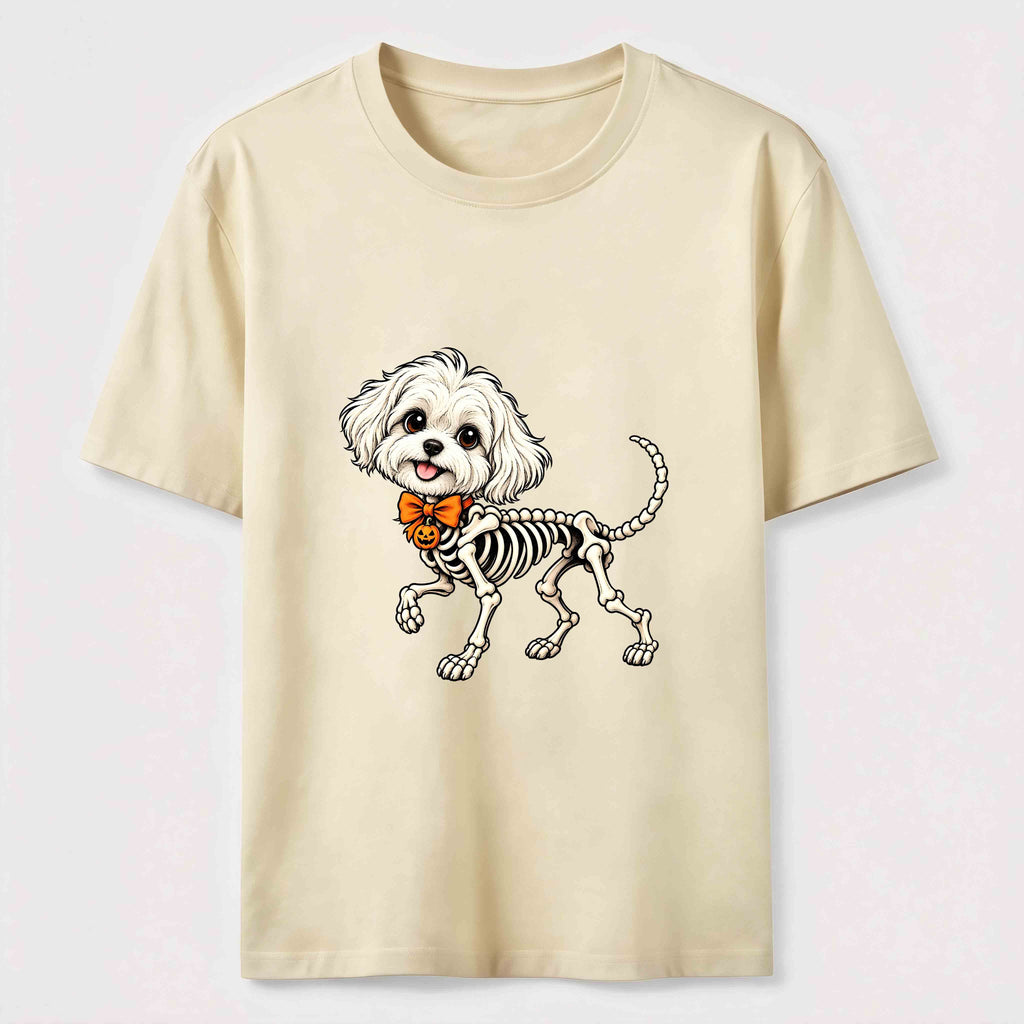 Halloween Skeleton Dog Classic T-Shirt