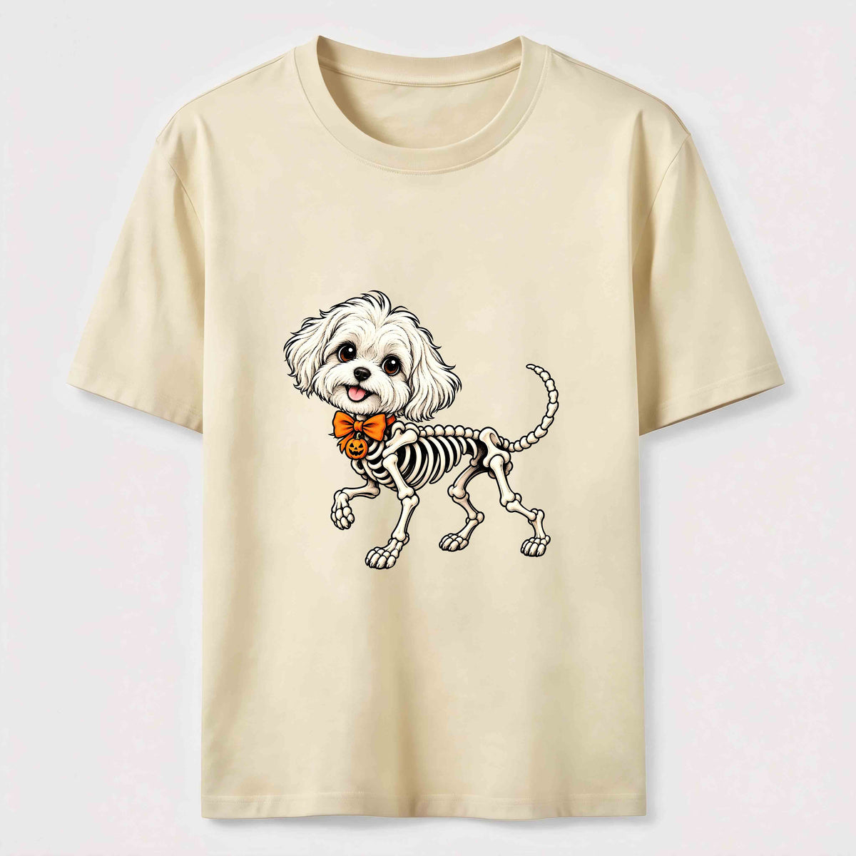 Halloween Skeleton Dog Classic T-Shirt