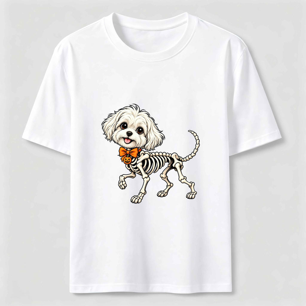 Halloween Skeleton Dog Classic T-Shirt
