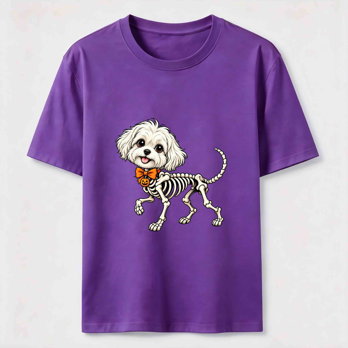 Halloween Skeleton Dog Classic T-Shirt