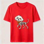 Halloween Skeleton Dog Classic T-Shirt