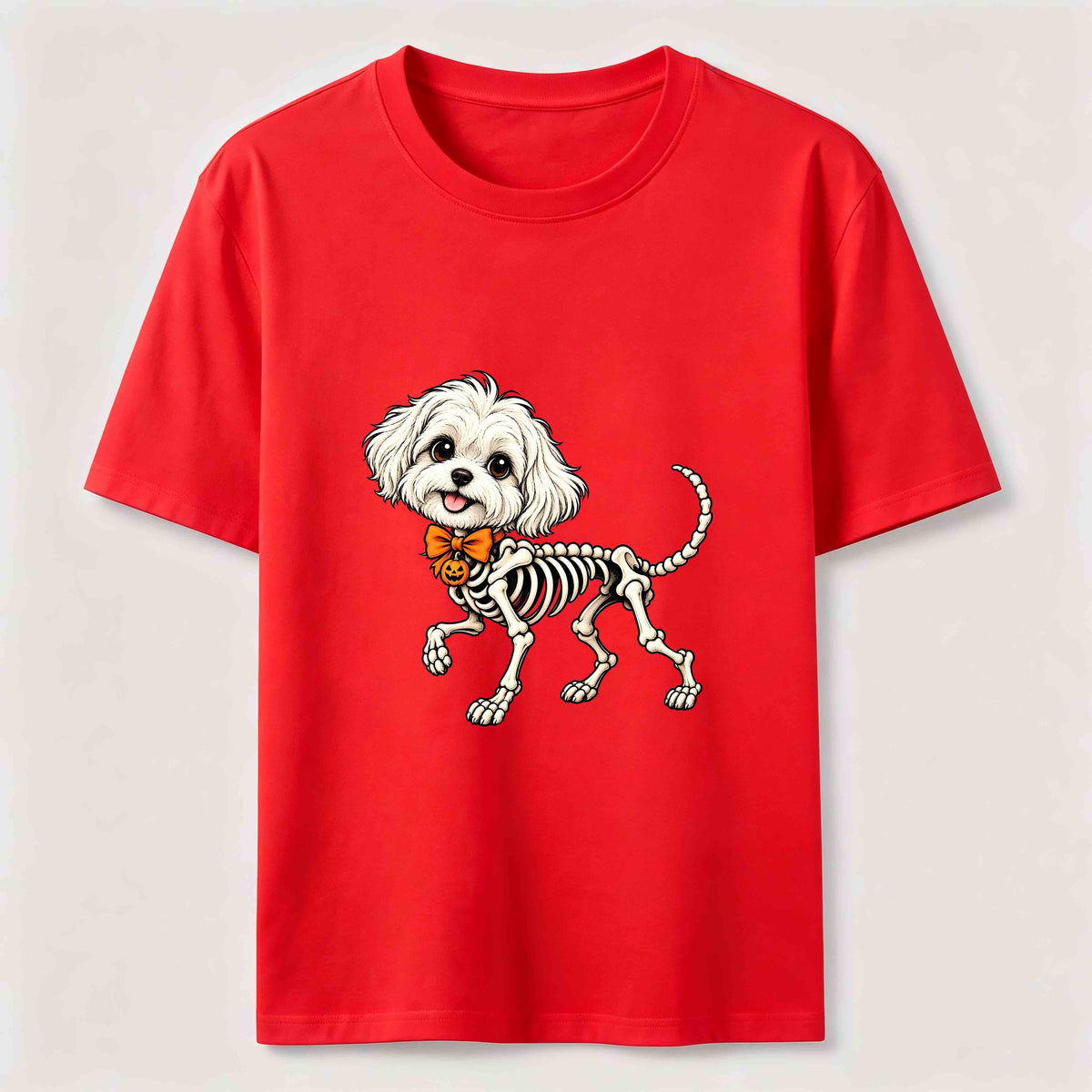 Halloween Skeleton Dog Classic T-Shirt