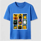 A Halloween Ensemble of Cute Pets and Ghosts Classic T-Shirt