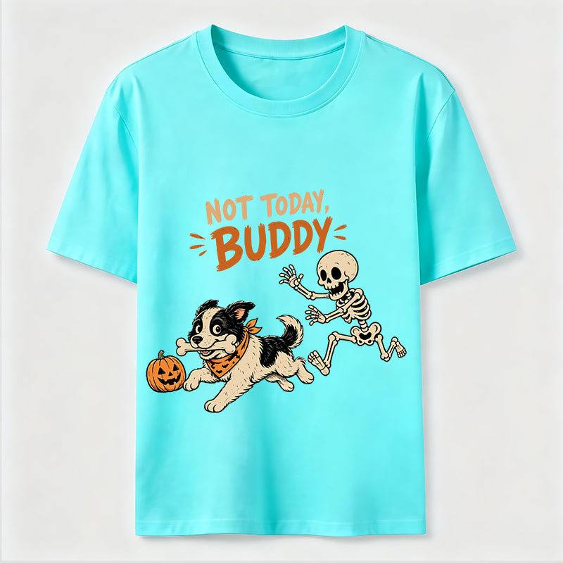 Halloween Bone Stealing Border Collie Classic T-Shirt