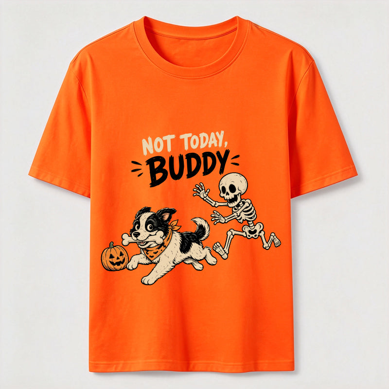Halloween Bone Stealing Border Collie Classic T-Shirt