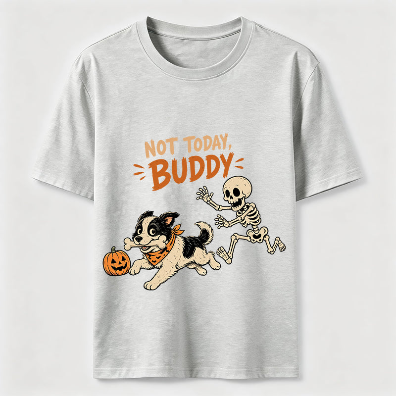 Halloween Bone Stealing Border Collie Classic T-Shirt