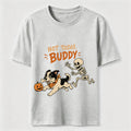 Halloween Bone Stealing Border Collie Classic T-Shirt