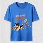 Halloween Bone Stealing Border Collie Classic T-Shirt