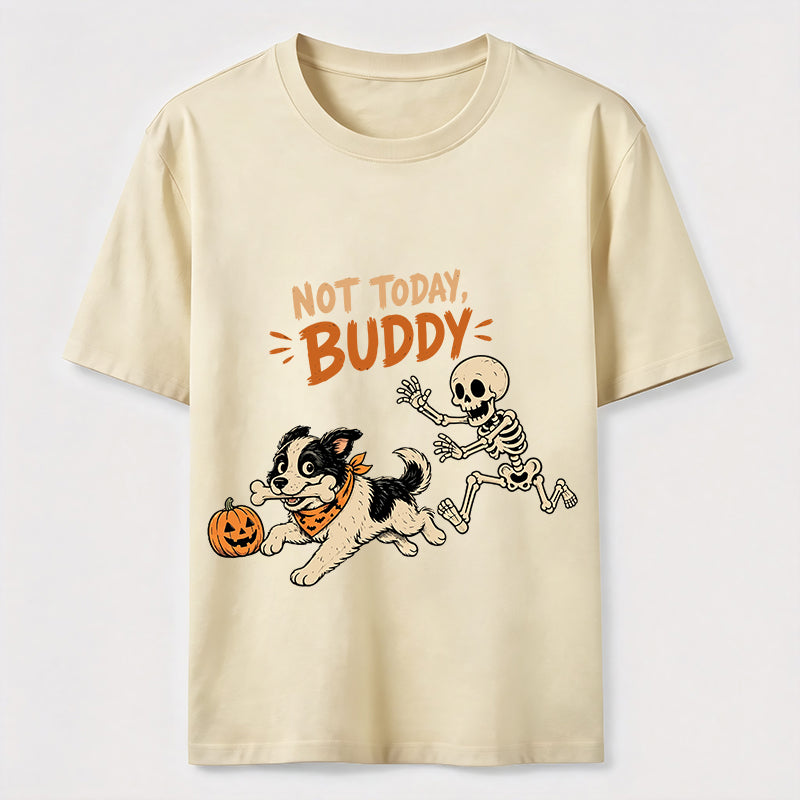 Halloween Bone Stealing Border Collie Classic T-Shirt