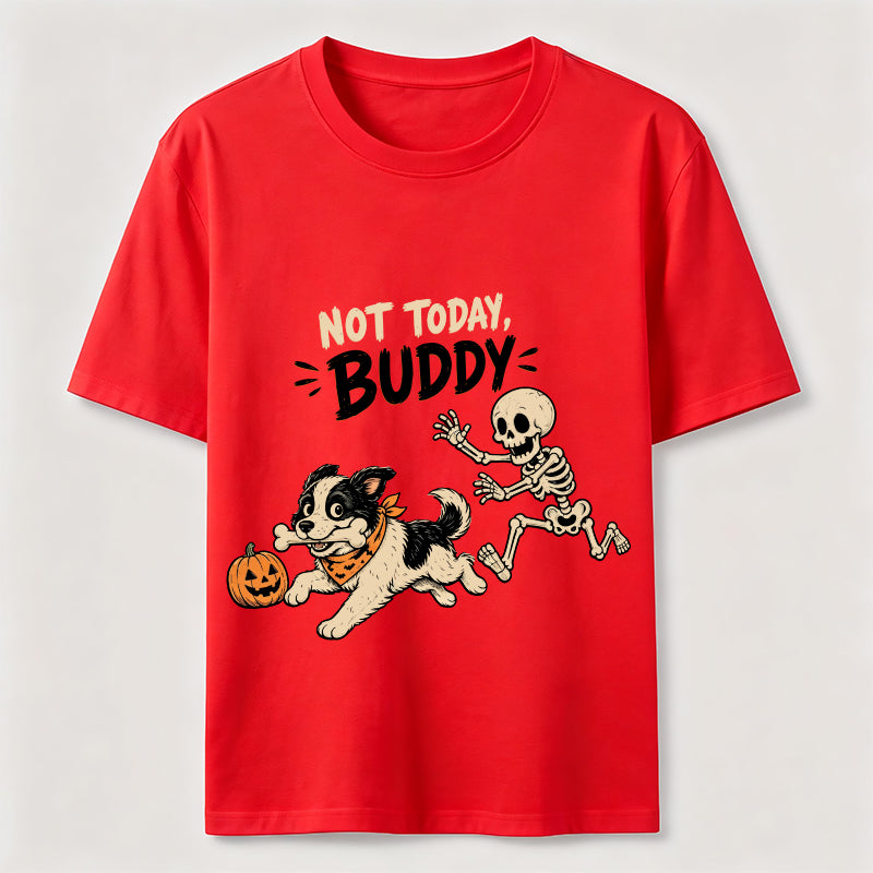 Halloween Bone Stealing Border Collie Classic T-Shirt