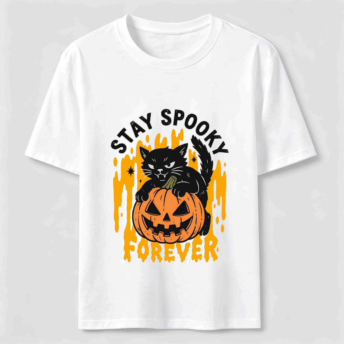 Evil Halloween Kitten Classic T-Shirt
