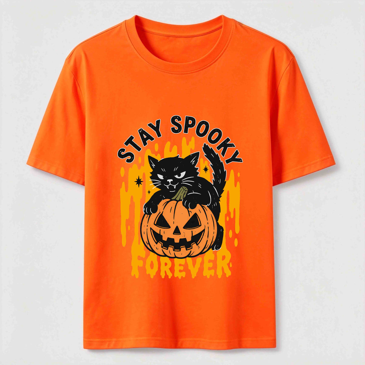 Evil Halloween Kitten Classic T-Shirt