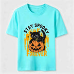 Evil Halloween Kitten Classic T-Shirt