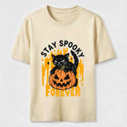 Evil Halloween Kitten Classic T-Shirt