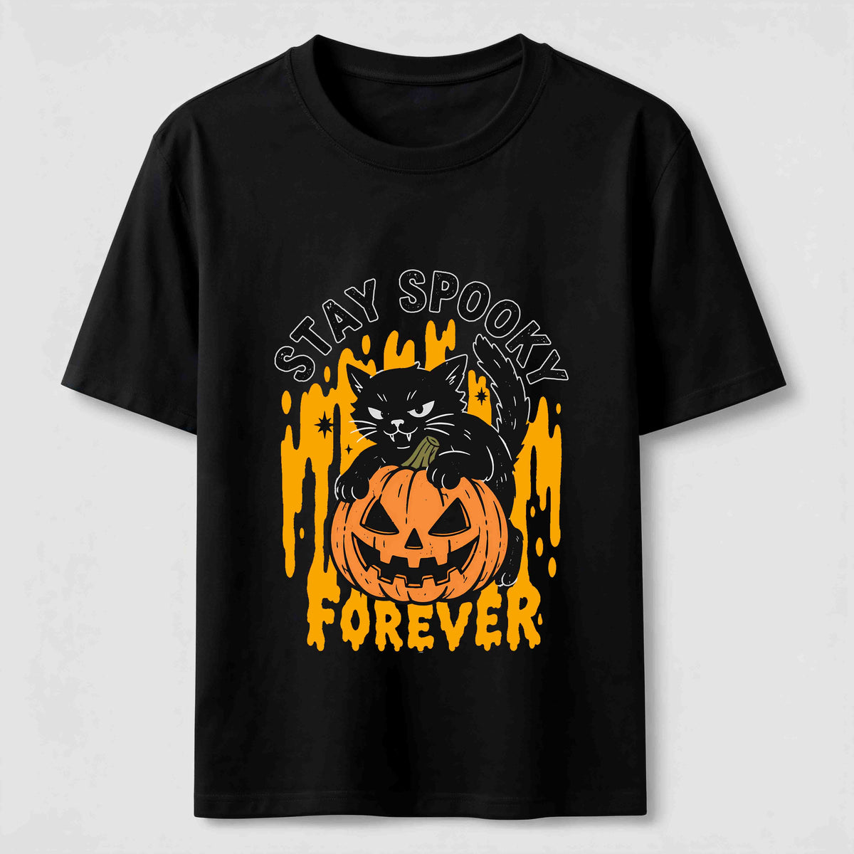 Evil Halloween Kitten Classic T-Shirt