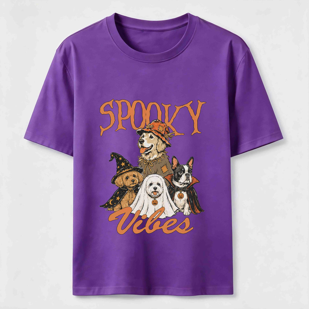 Halloween Four Dogs Party Classic T-Shirt