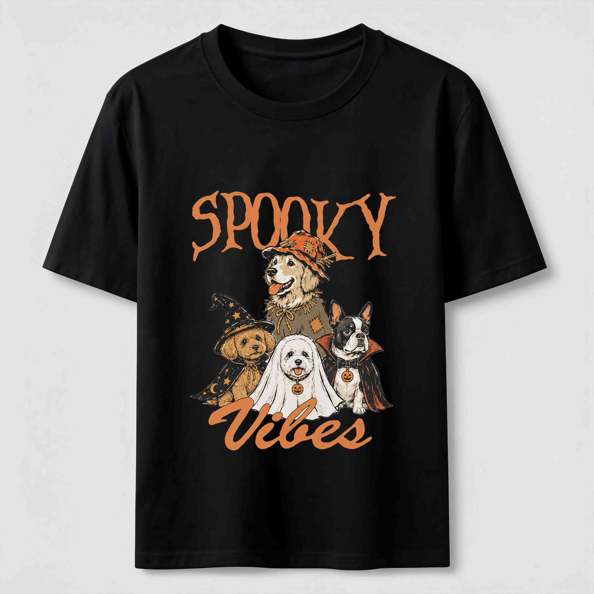 Halloween Four Dogs Party Classic T-Shirt