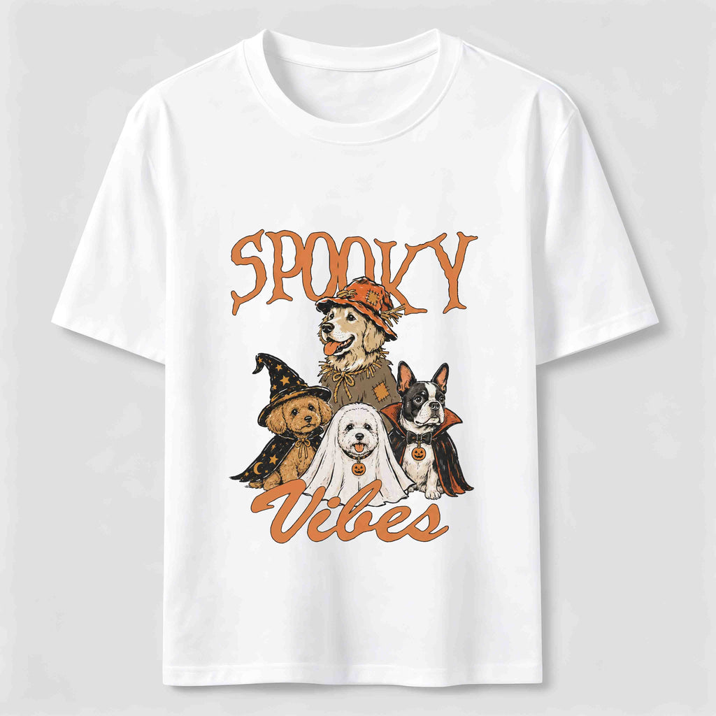 Halloween Four Dogs Party Classic T-Shirt