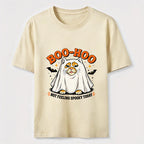 Halloween Ghost Cat Slacking Off Classic T-Shirt