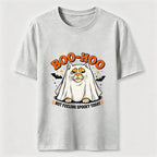 Halloween Ghost Cat Slacking Off Classic T-Shirt