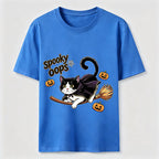 Halloween Broomstick Cat Classic T-Shirt