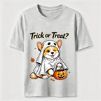 Mischievous Halloween Corgi Classic T-Shirt