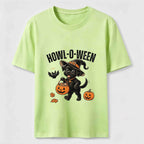 A dog trick-or-treating for candy on Halloween Classic T-Shirt