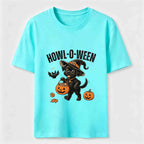 A dog trick-or-treating for candy on Halloween Classic T-Shirt