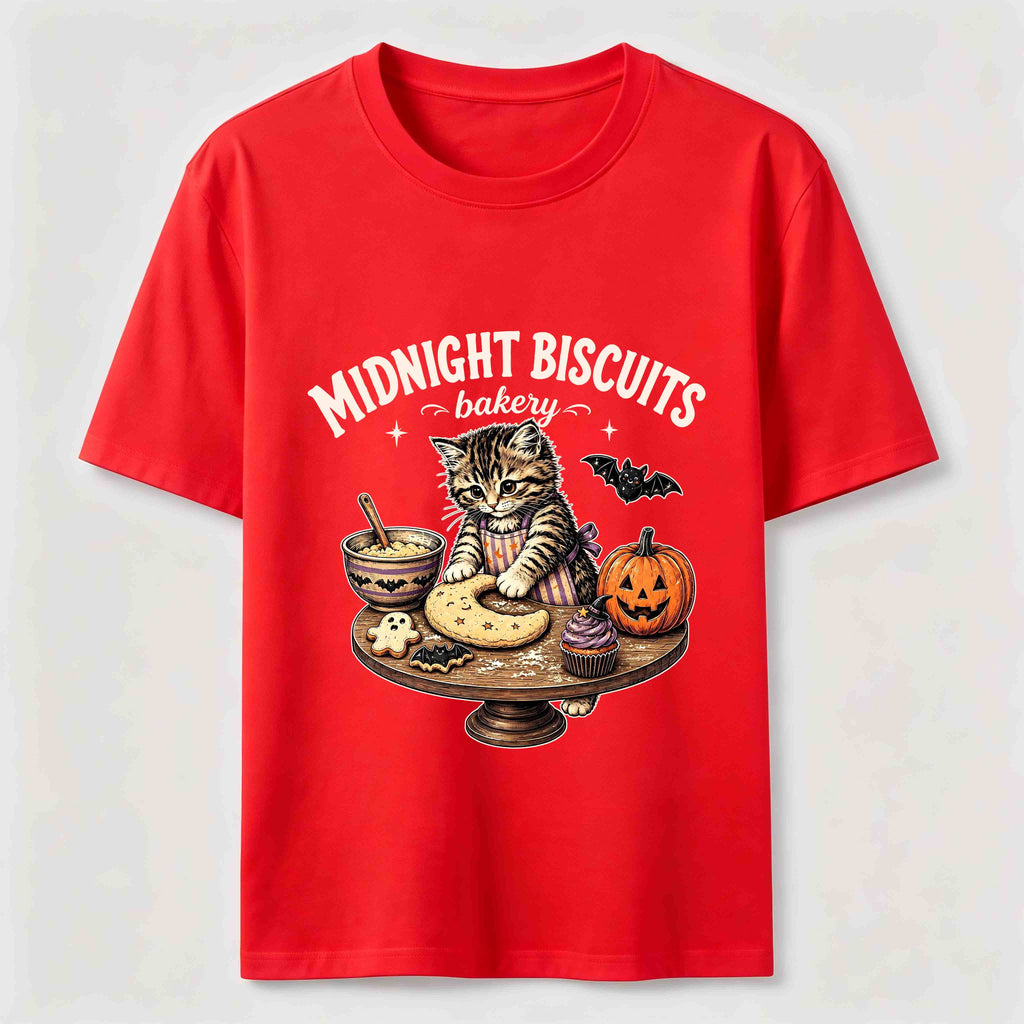 Making Halloween Cat Cookies Classic T-Shirt