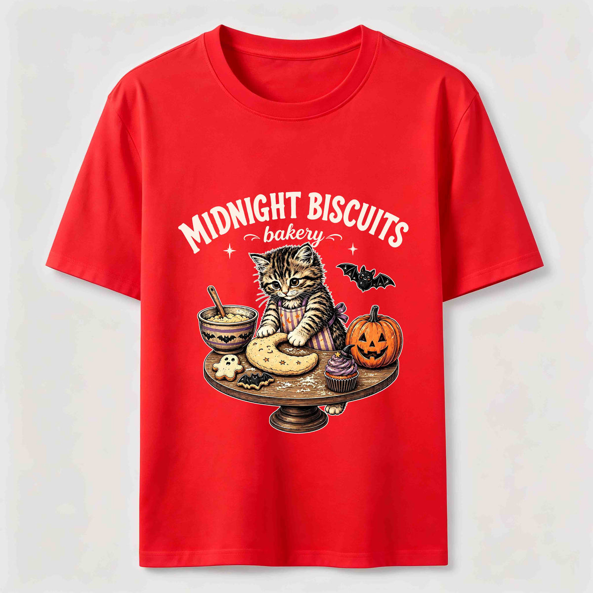 Making Halloween Cat Cookies Classic T-Shirt