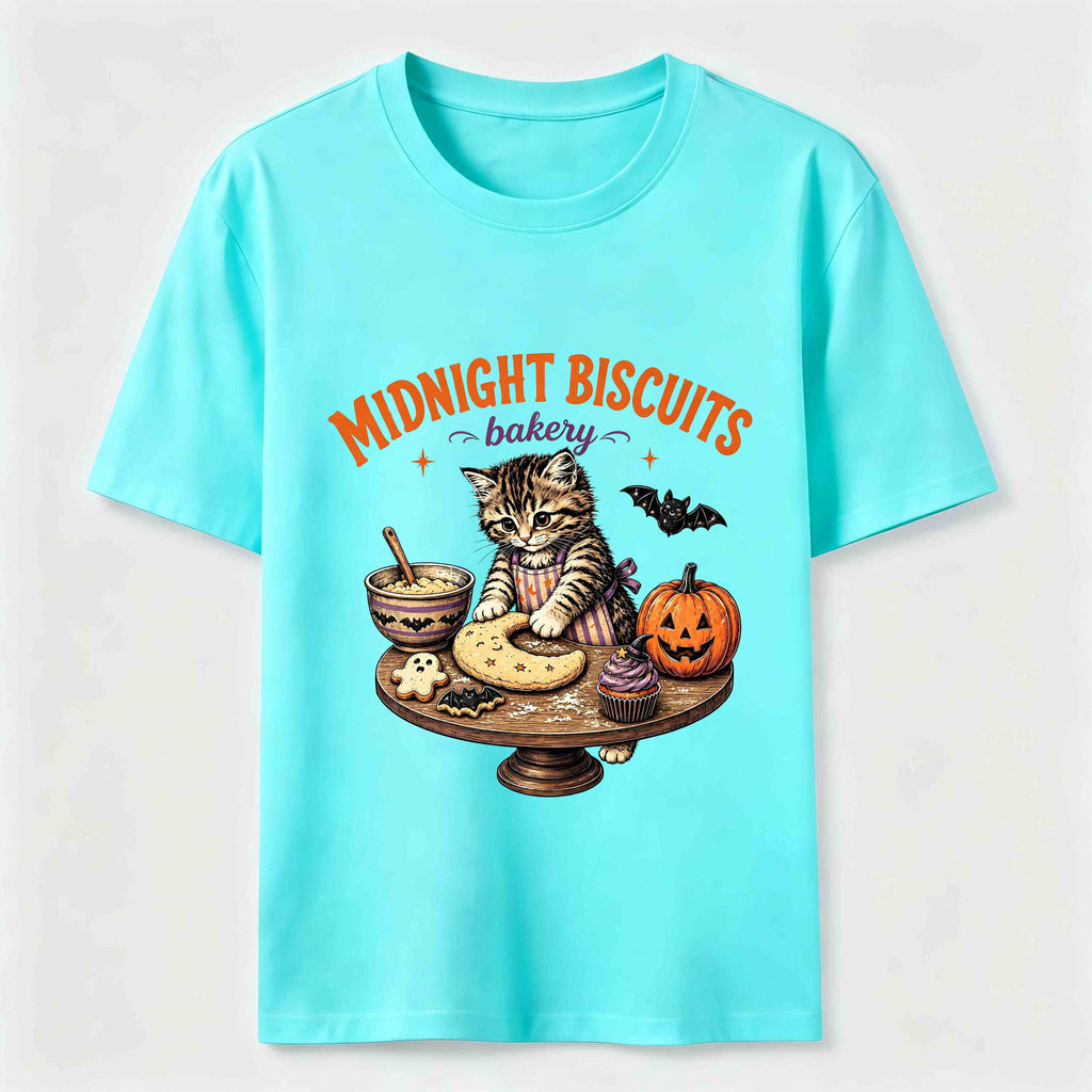 Making Halloween Cat Cookies Classic T-Shirt