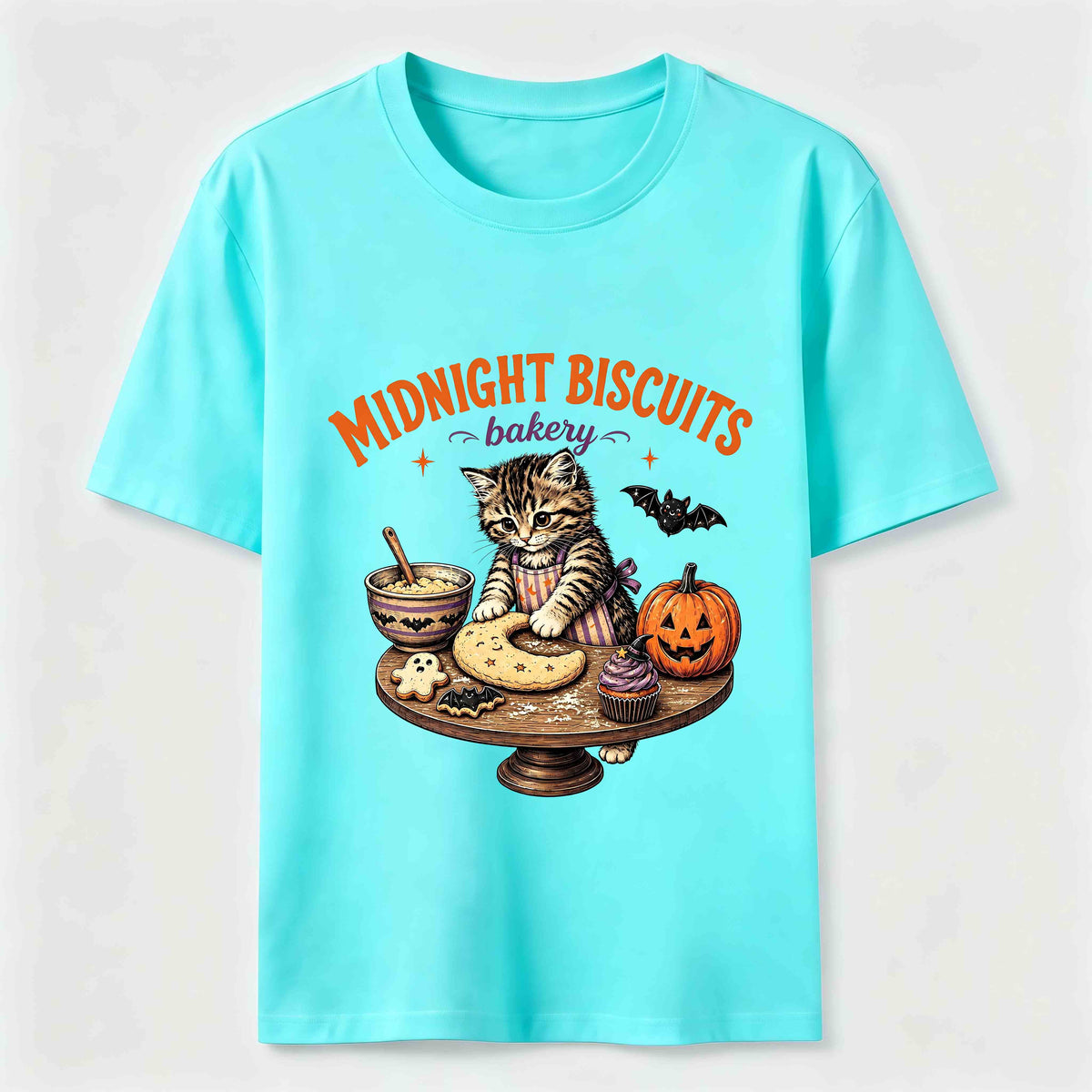Making Halloween Cat Cookies Classic T-Shirt