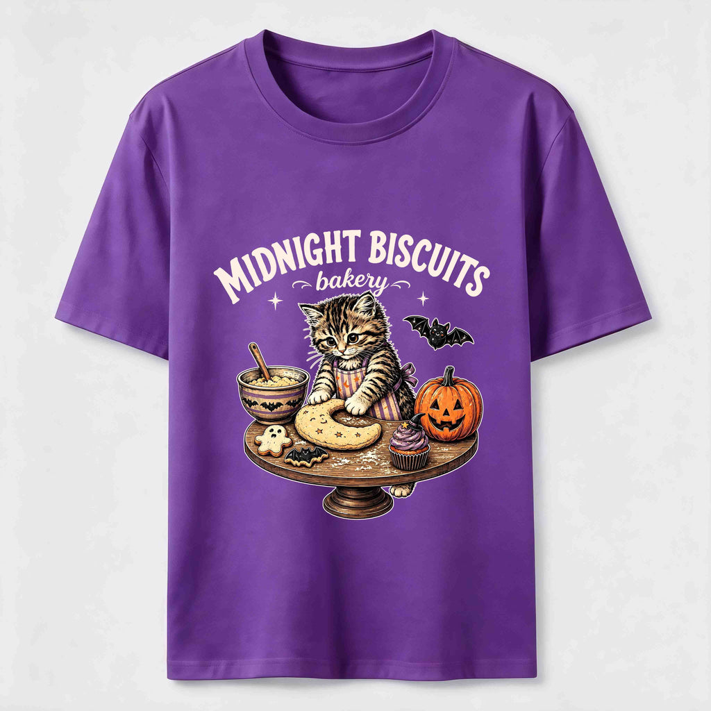 Making Halloween Cat Cookies Classic T-Shirt