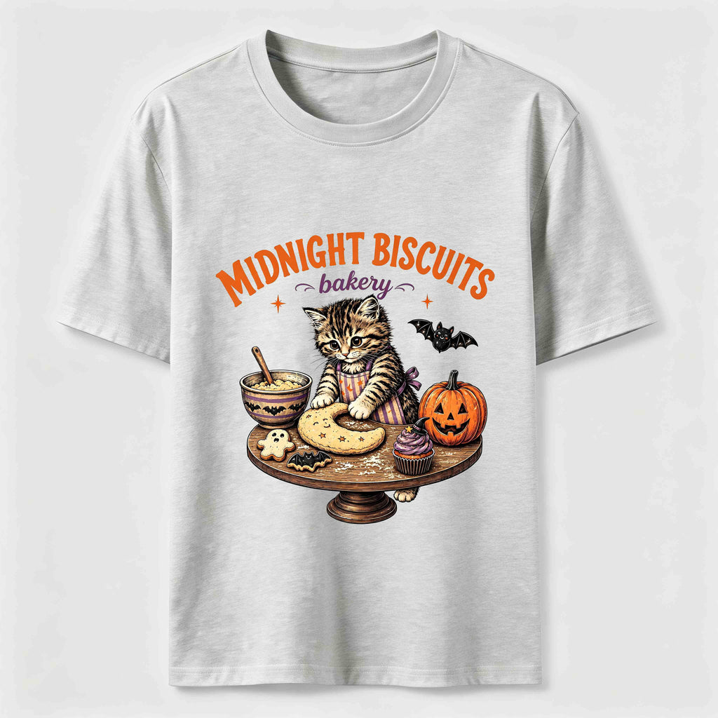 Making Halloween Cat Cookies Classic T-Shirt