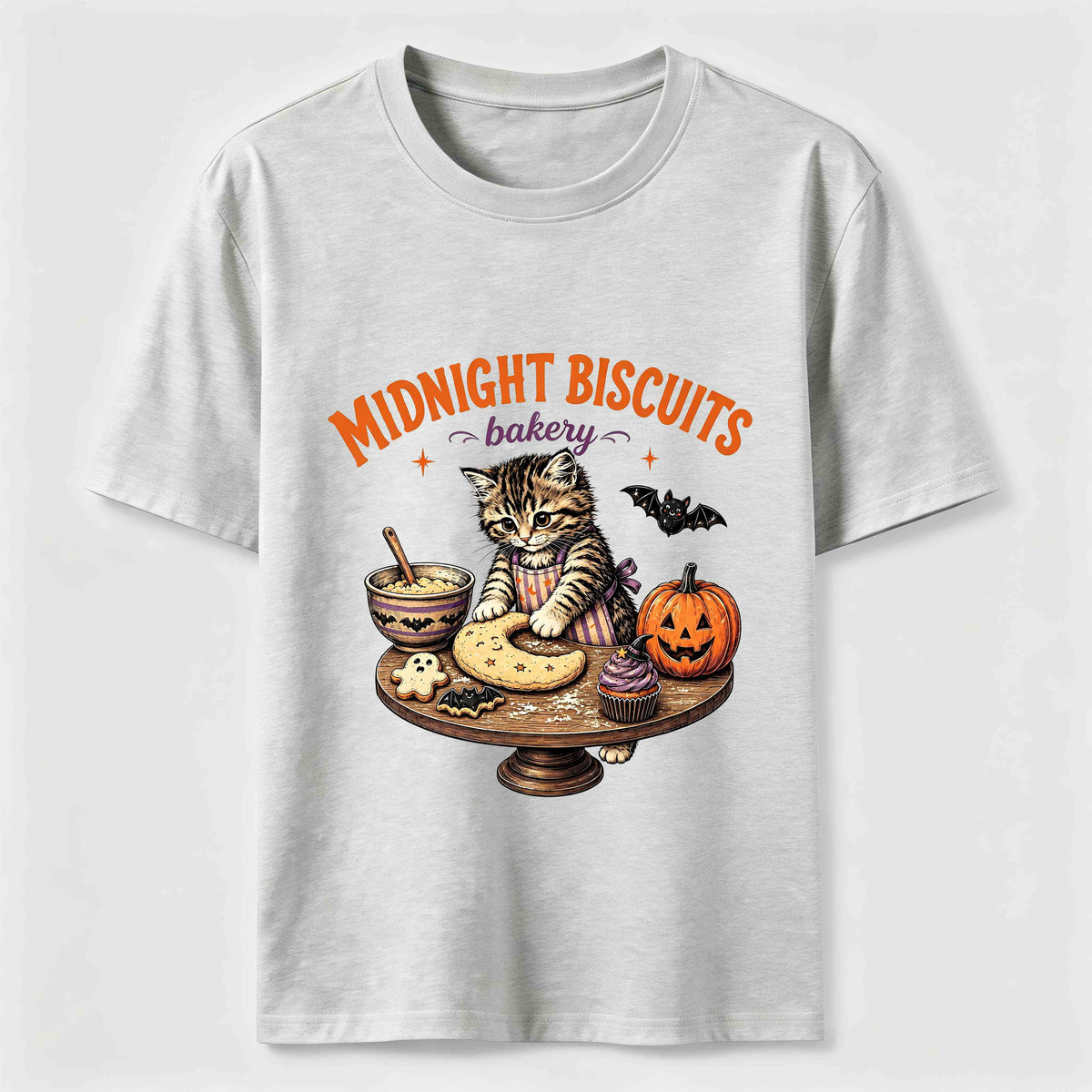 Making Halloween Cat Cookies Classic T-Shirt