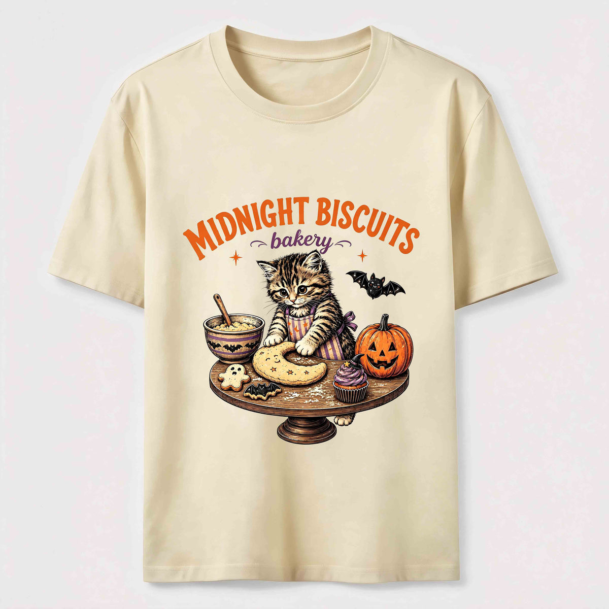Making Halloween Cat Cookies Classic T-Shirt