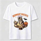 Making Halloween Cat Cookies Classic T-Shirt