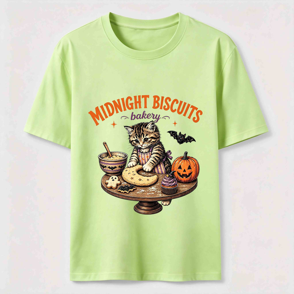 Making Halloween Cat Cookies Classic T-Shirt