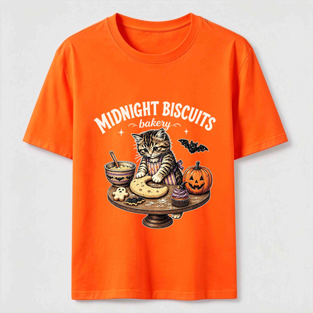 Making Halloween Cat Cookies Classic T-Shirt