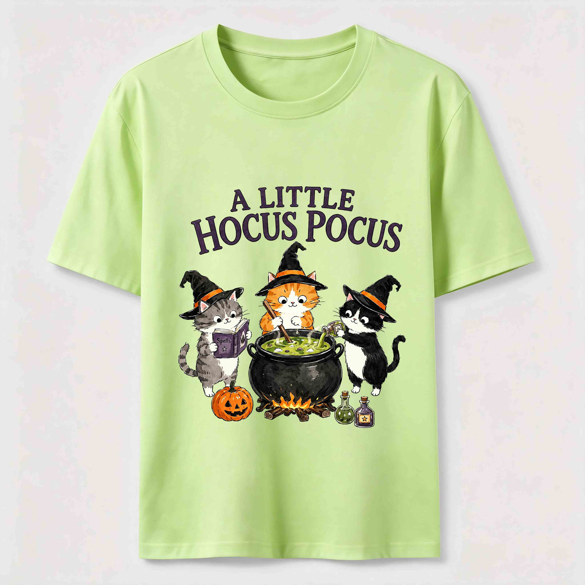 Halloween Witch Cat Classic T-Shirt