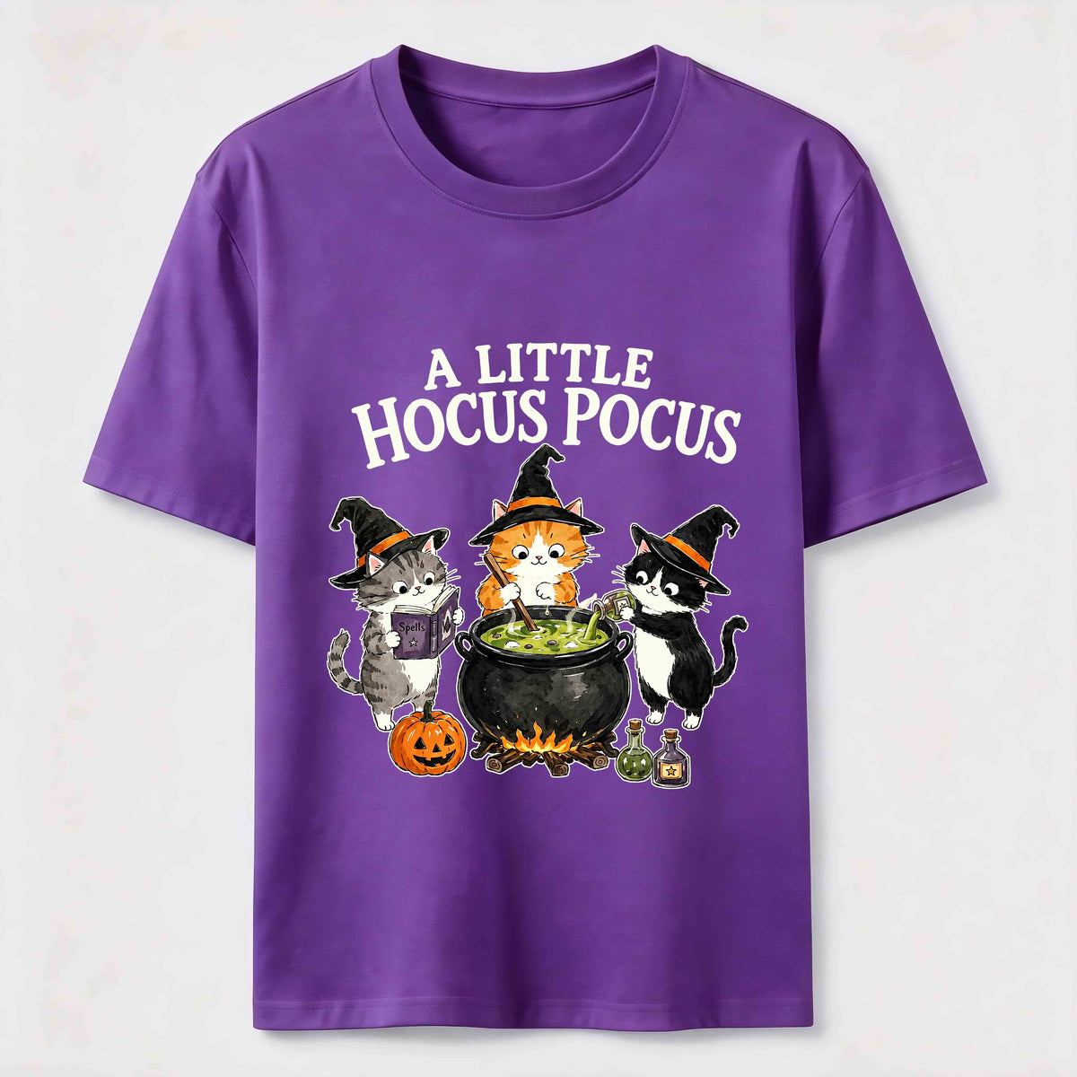 Halloween Witch Cat Classic T-Shirt