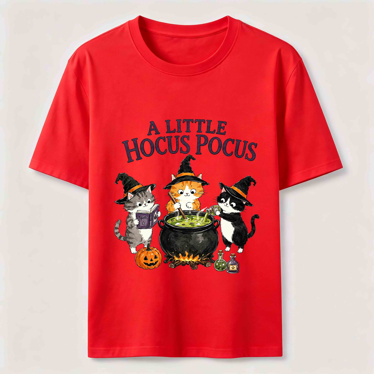 Halloween Witch Cat Classic T-Shirt