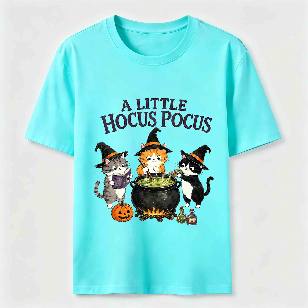 Halloween Witch Cat Classic T-Shirt