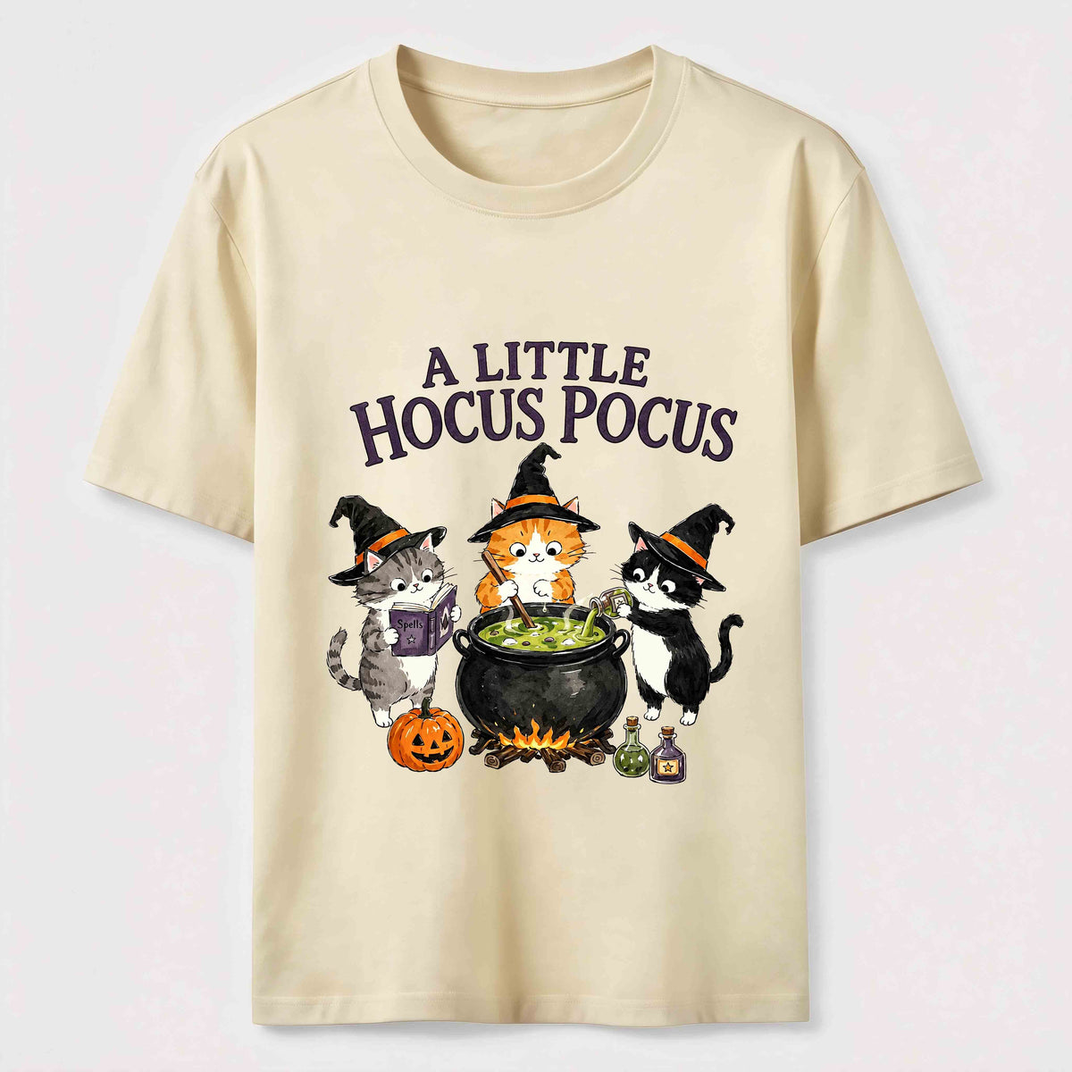 Halloween Witch Cat Classic T-Shirt
