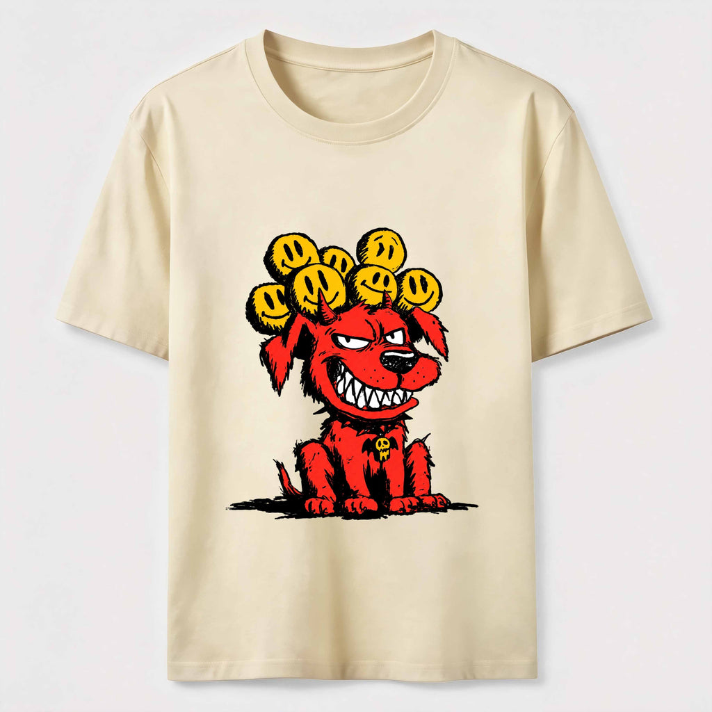 Halloween snarling demon dog Classic T-Shirt