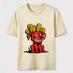 Halloween snarling demon dog Classic T-Shirt