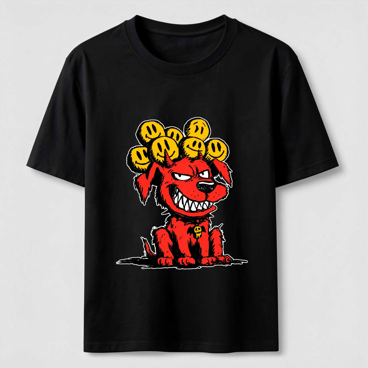 Halloween snarling demon dog Classic T-Shirt