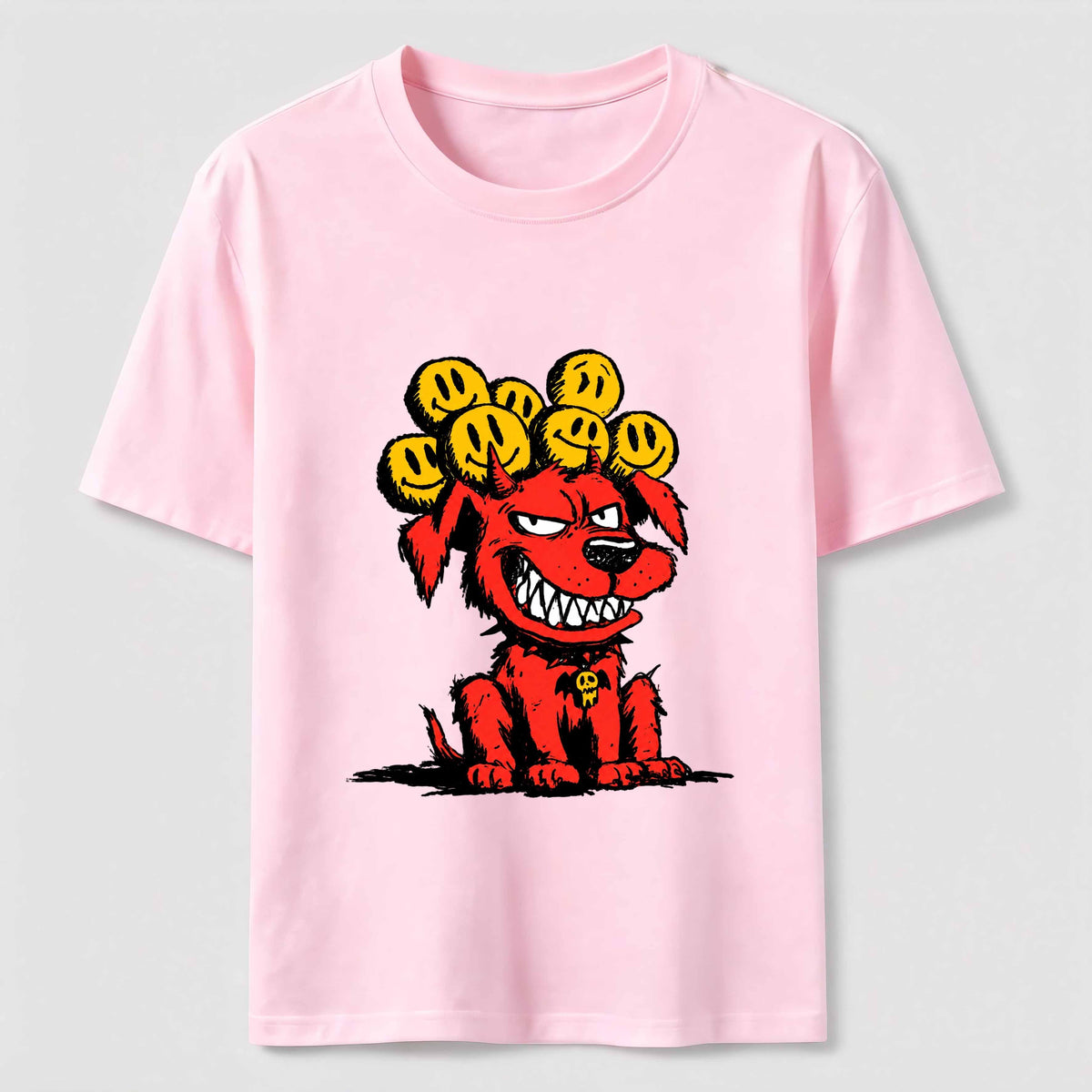 Halloween snarling demon dog Classic T-Shirt