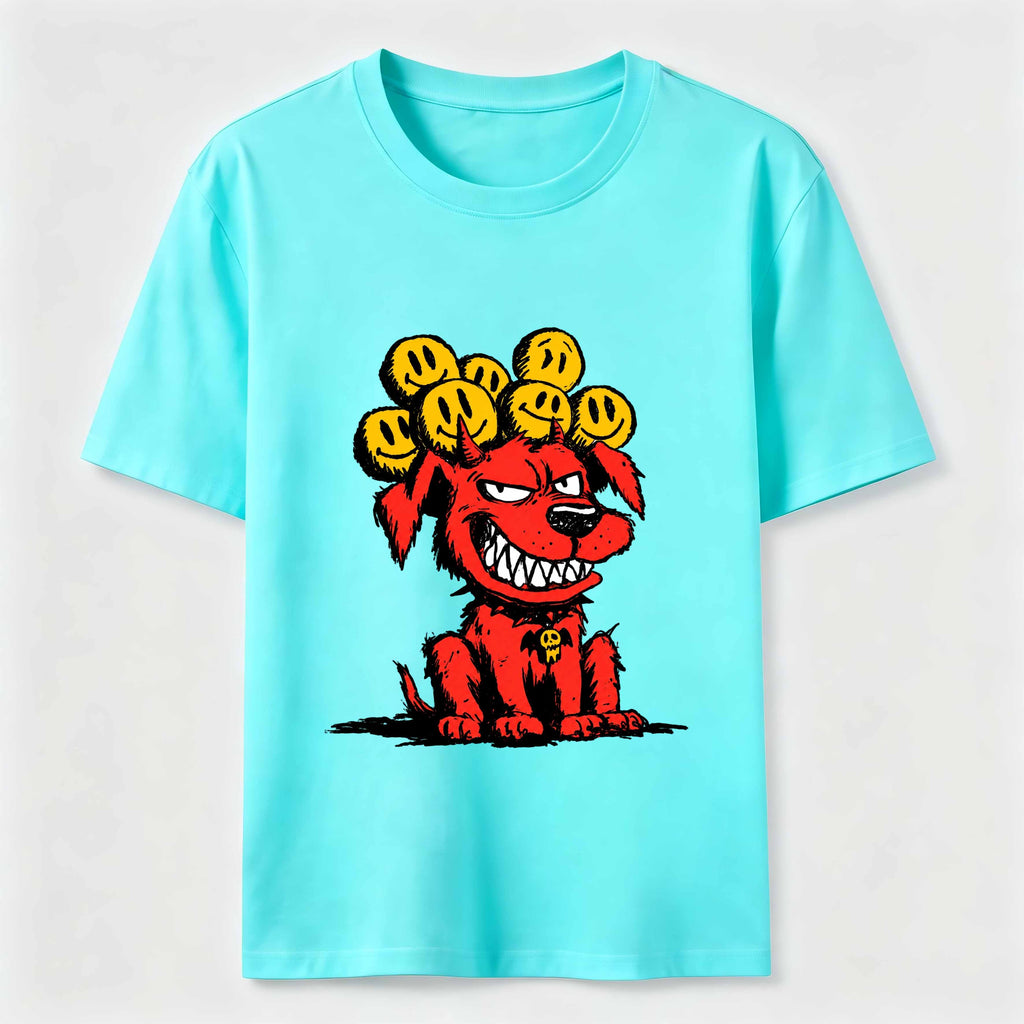 Halloween snarling demon dog Classic T-Shirt